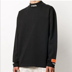 Heron Preston Embroidered Logo Sweatshirt